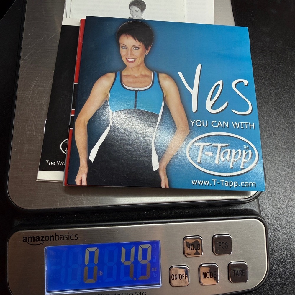 T-Tapp Basic Workout Plus DVD Lot Barefoot Tempo Series Dietary Guidelines Set - Picture 13 of 13